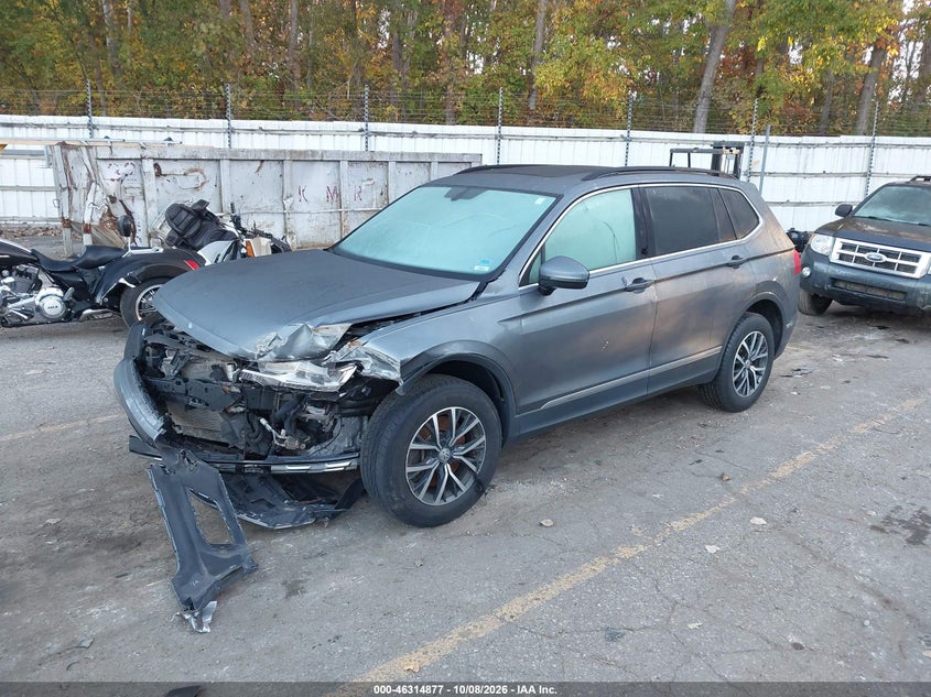 Vin: 3vv2b7ax8lm108134, lot: 46815100, volkswagen tiguan 2.0t se/2.0t se r-line black/2.0t sel 20202