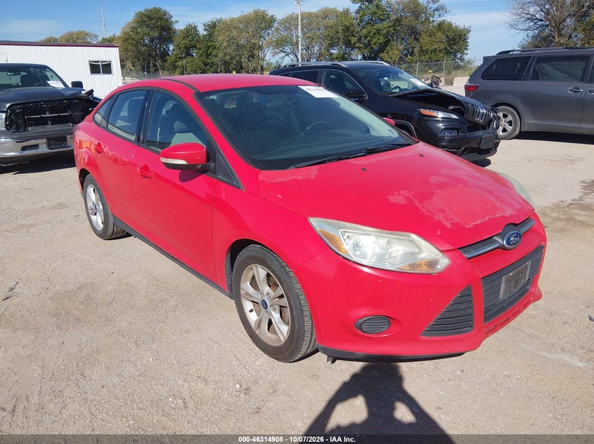 Vin: 1fadp3f24dl297971, lot: 46815131, ford focus se 20131