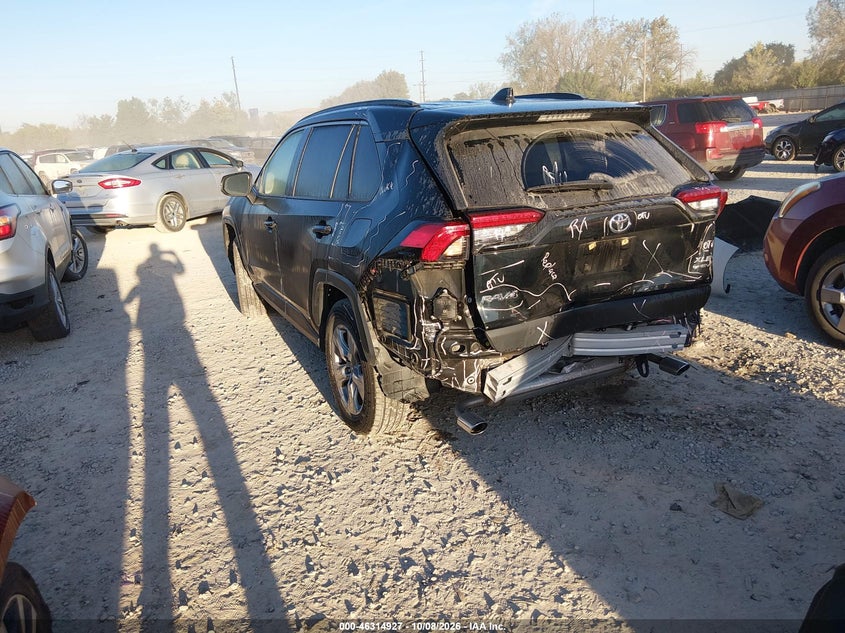Vin: jtmrwrfv4sd338509, lot: 46815150, toyota rav4 hybrid xle 20253