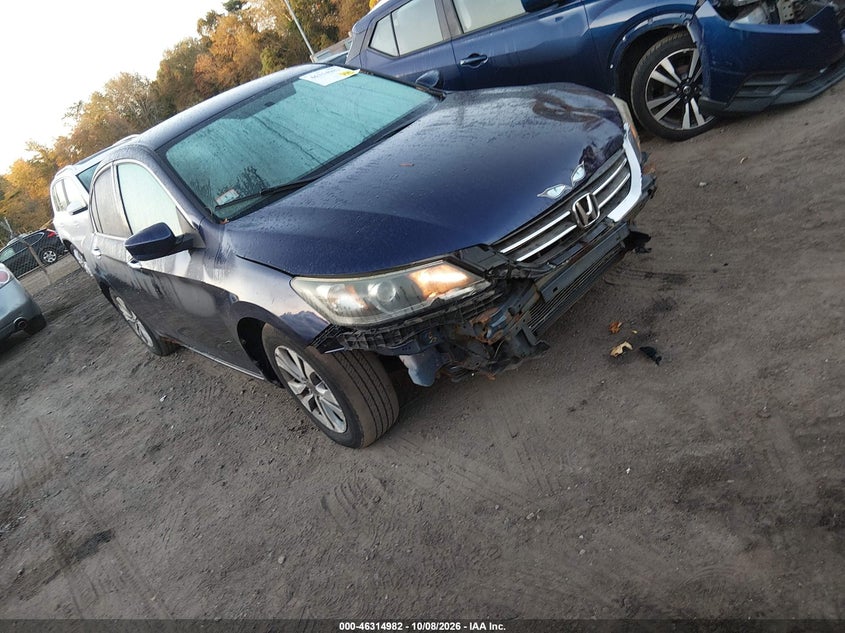 Vin: 1hgcr2f30fa218203, lot: 46815205, honda accord lx 20151