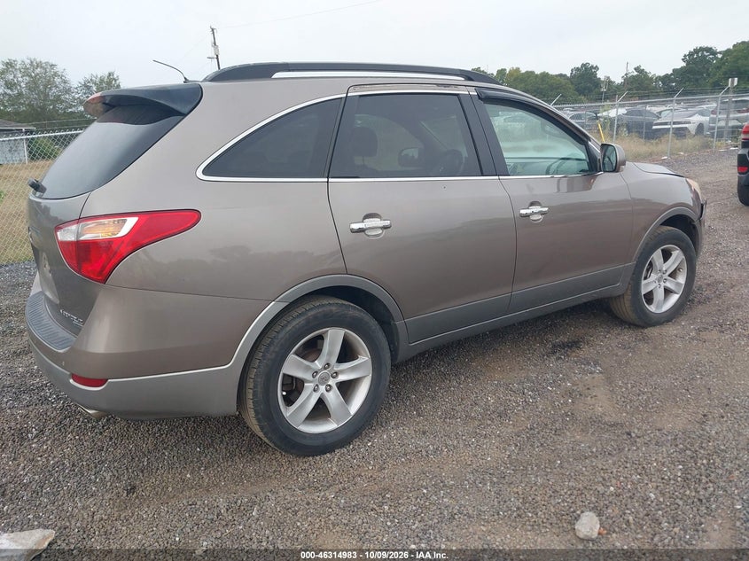 Vin: km8nu4ccxau121101, lot: 46815206, hyundai veracruz limited 20104
