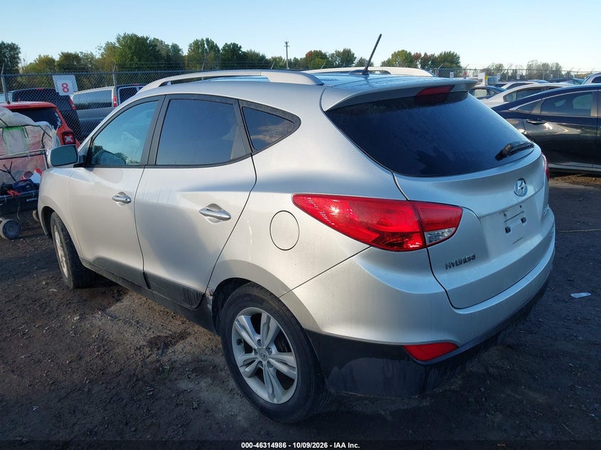 Vin: km8jucac6du736843, lot: 46815209, hyundai tucson gls 20133