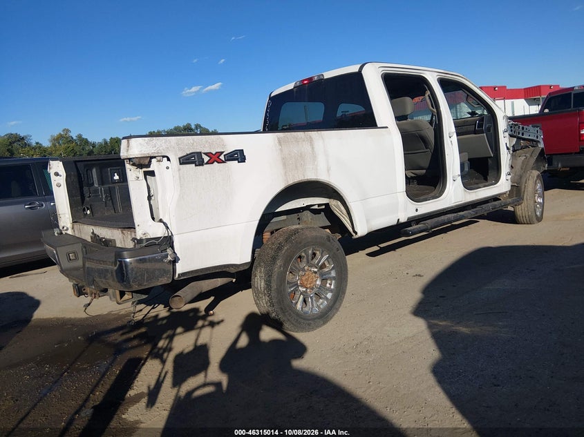 Vin: 1ft7w2b69hed43365, lot: 46815237, ford f-250 xlt 20174