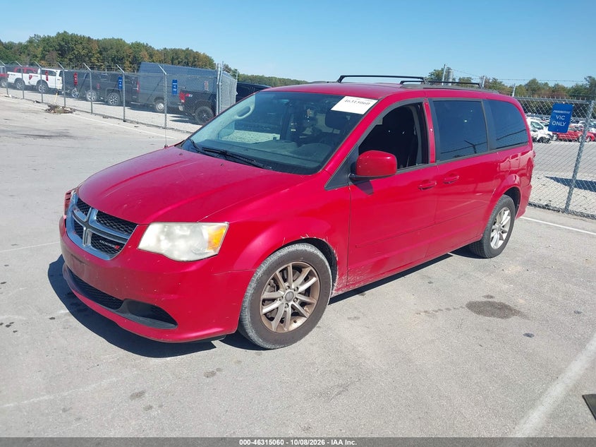 Vin: 2c4rdgcg6dr738491, lot: 46815283, dodge grand caravan sxt 20132