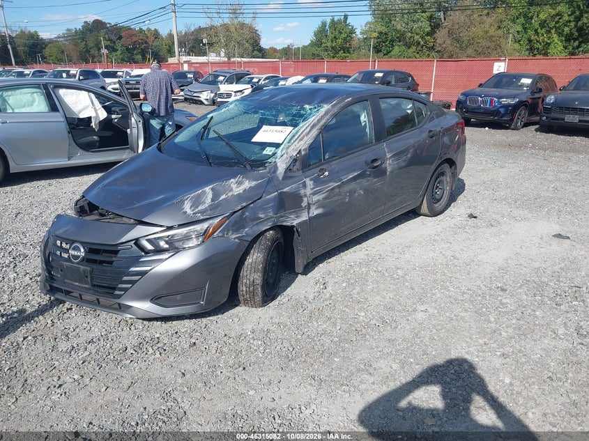 Vin: 3n1cn8dv5sl845891, lot: 46815305, nissan versa 1.6 s 20252