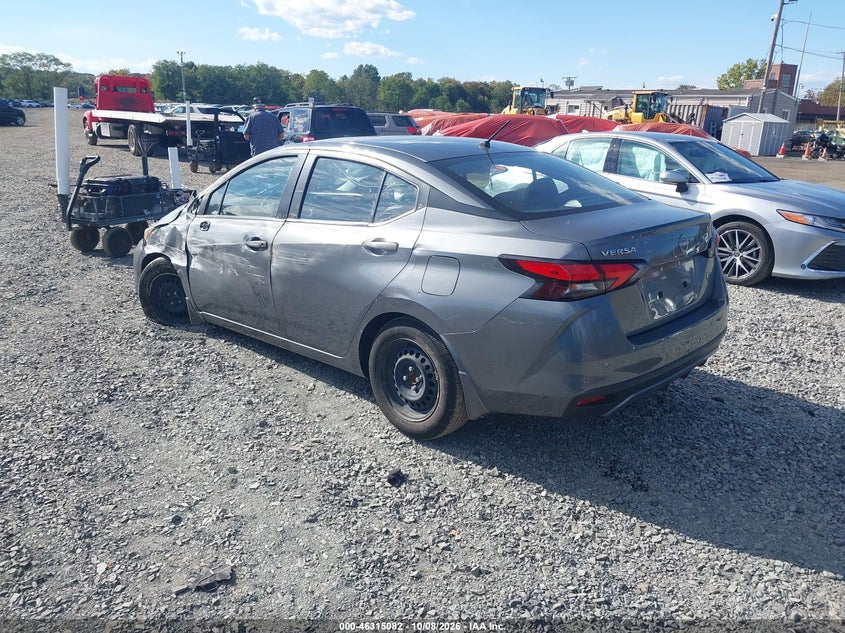 Vin: 3n1cn8dv5sl845891, lot: 46815305, nissan versa 1.6 s 20253