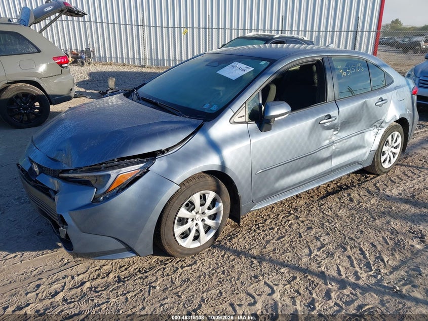 Vin: jtdbcmfe3s3096377, lot: 46815330, toyota corolla hybrid le 20252