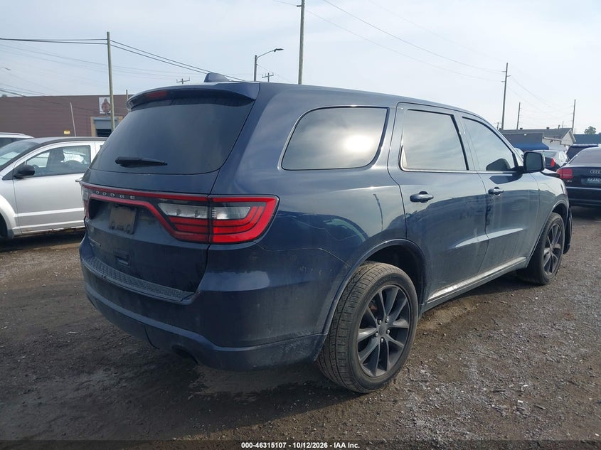 Vin: 1c4rdjag0fc837772, lot: 46815331, dodge durango sxt 20154