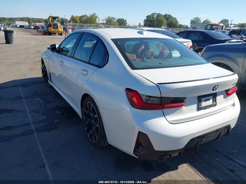 Vin: 3mw69cw01s8e90270, lot: 46815333, bmw 330i 20253