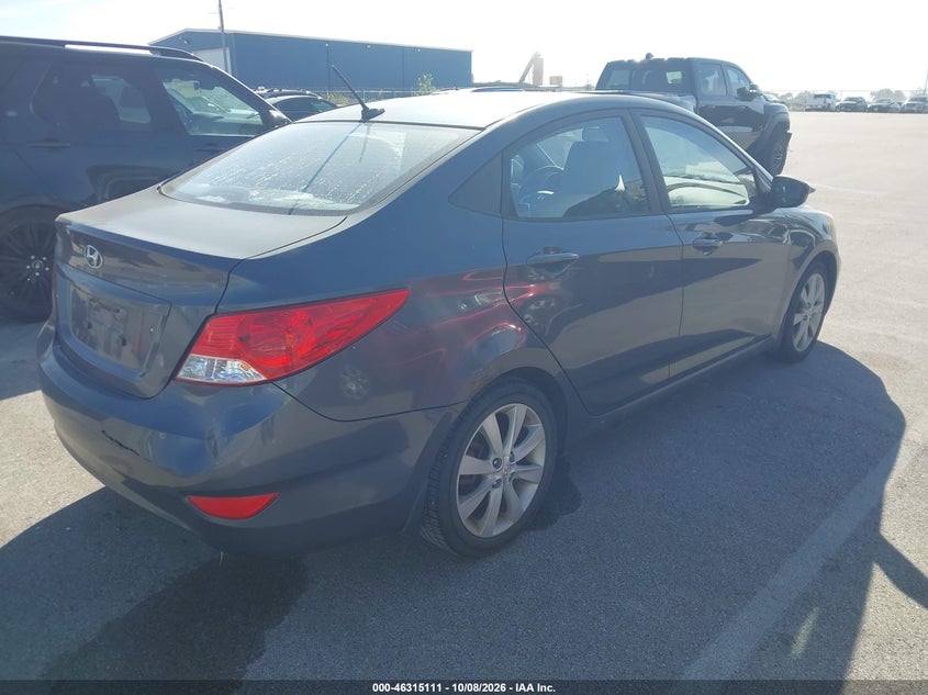 Vin: kmhcu4ae0cu185940, lot: 46815334, hyundai accent gls 20124