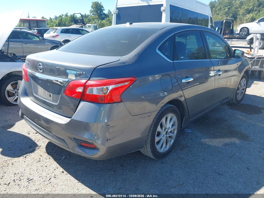 Vin: 3n1ab7ap2jl652564, lot: 46815337, nissan sentra sv 20184