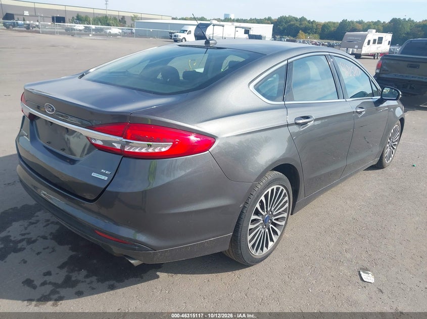 Vin: 3fa6p0hd3jr175654, lot: 46815340, ford fusion se 20184