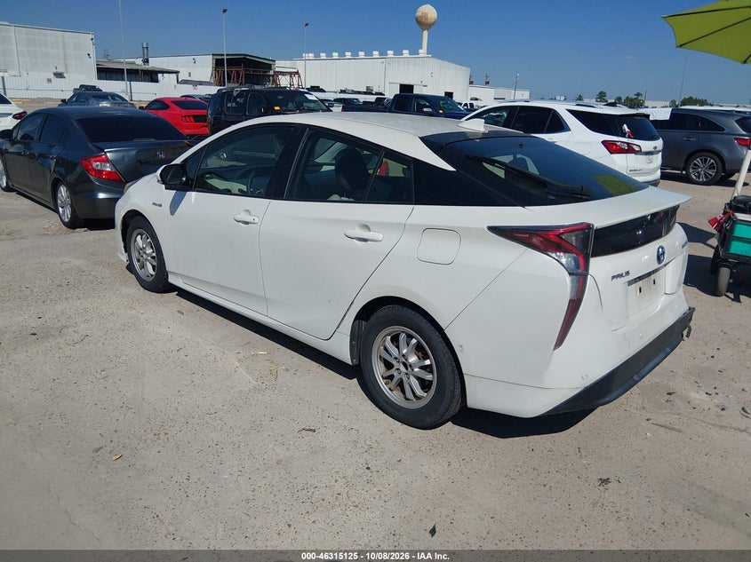Vin: jtdkbrfu9h3559929, lot: 46815348, toyota prius two 20173