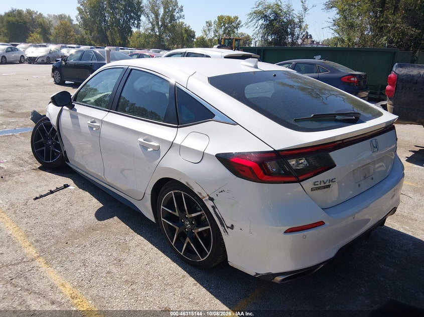 Vin: 19xfl1h84re033038, lot: 46815367, honda civic sport touring 20243