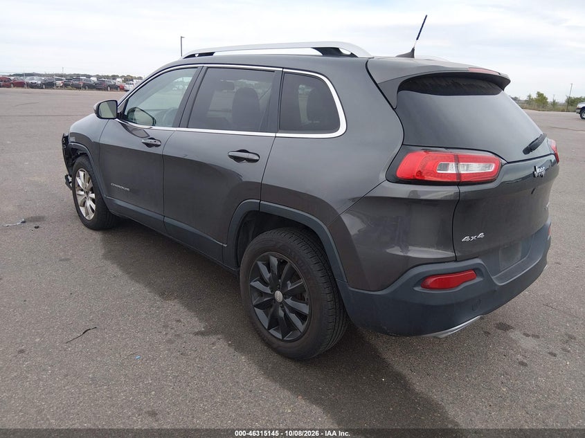 Vin: 1c4pjmds7gw123560, lot: 46815368, jeep cherokee limited 20163