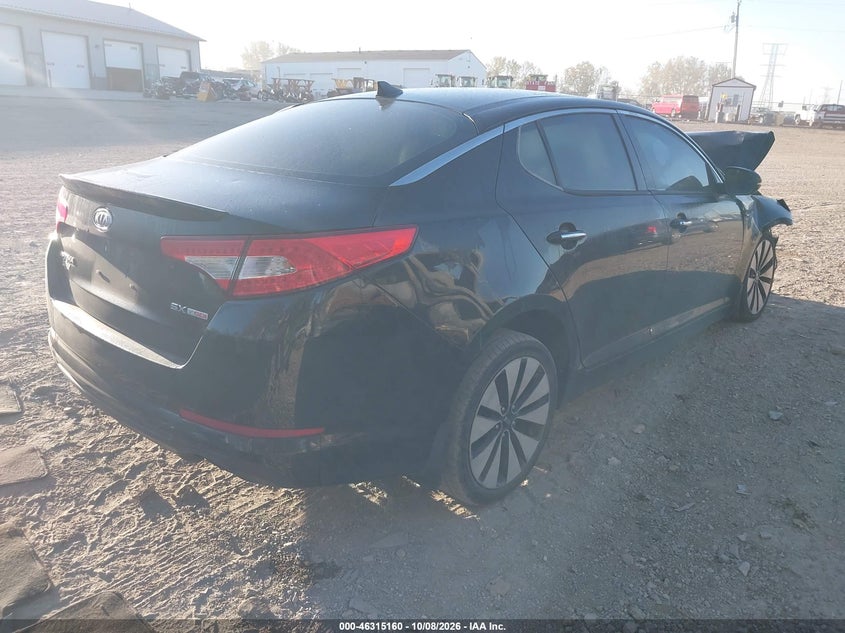 Vin: 5xxgr4a60cg002719, lot: 46815383, kia optima sx 20124
