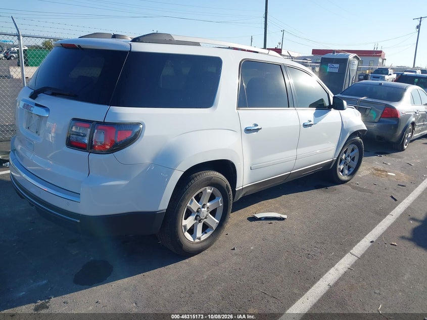 Vin: 1gkkrpkd6gj197062, lot: 46815397, gmc acadia sle-2 20164