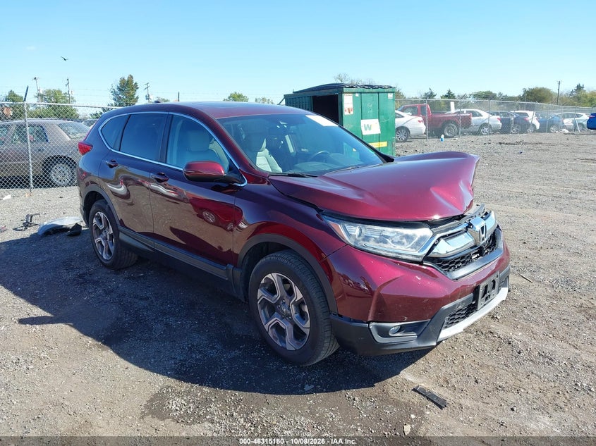 Vin: 7farw2h8xje087876, lot: 46815403, honda cr-v ex-l/ex-l navi 20181