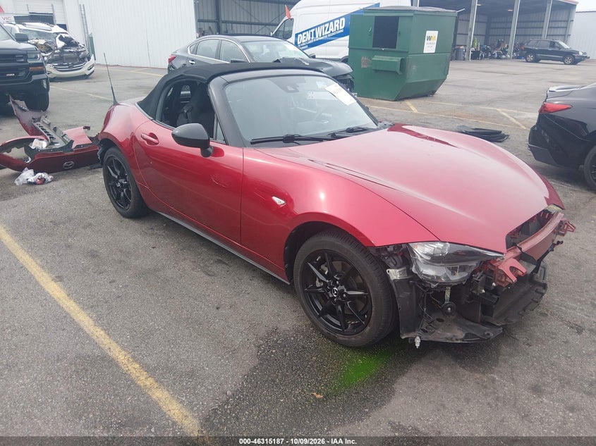 Vin: jm1ndab73l0411164, lot: 46815410, mazda mx-5 miata sport 20201