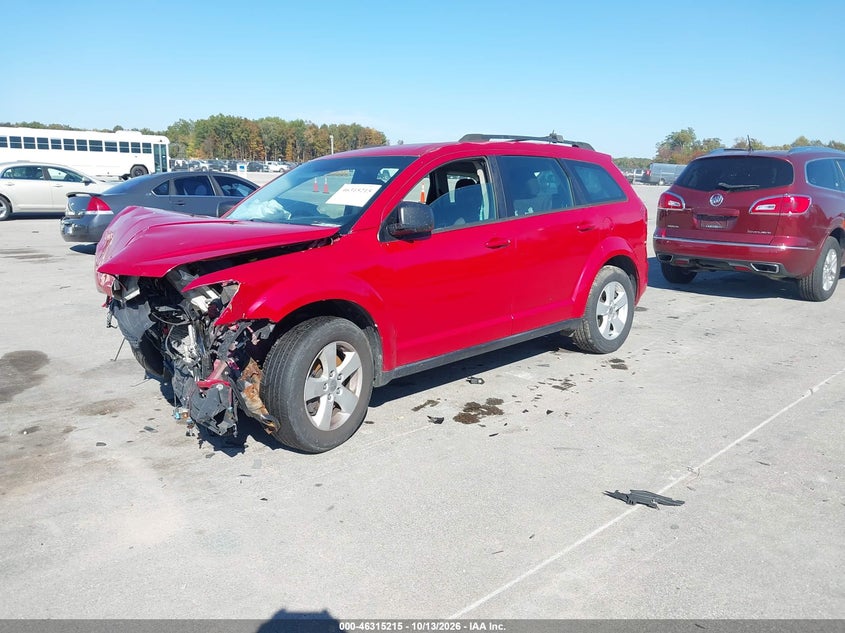 Vin: 3c4pdcab3et217024, lot: 46815438, dodge journey american value pkg 20142