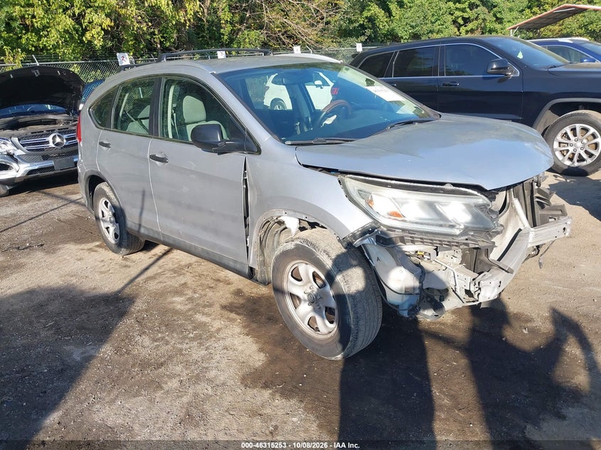 Vin: 2hkrm3h3xgh561704, lot: 46815476, honda cr-v lx 20161