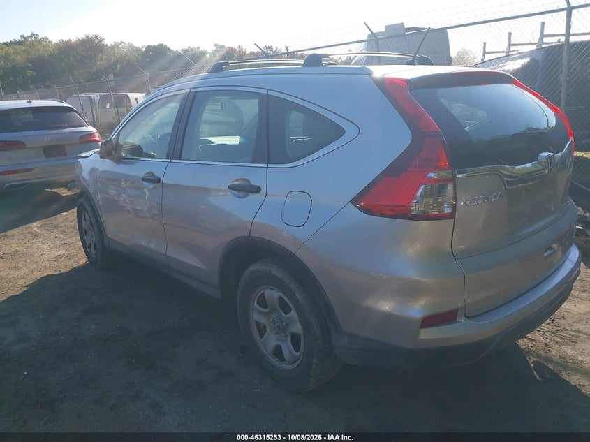 Vin: 2hkrm3h3xgh561704, lot: 46815476, honda cr-v lx 20163