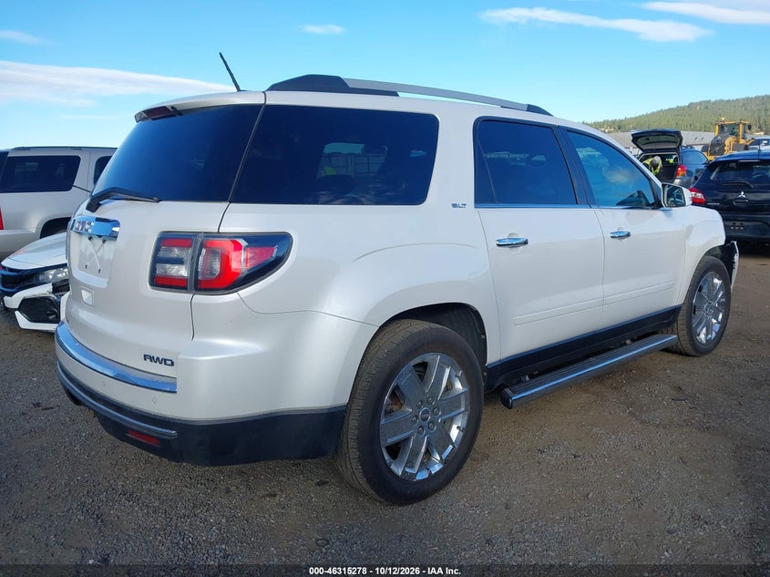 Vin: 1gkkvskd4hj169440, lot: 46815501, gmc acadia limited 20174
