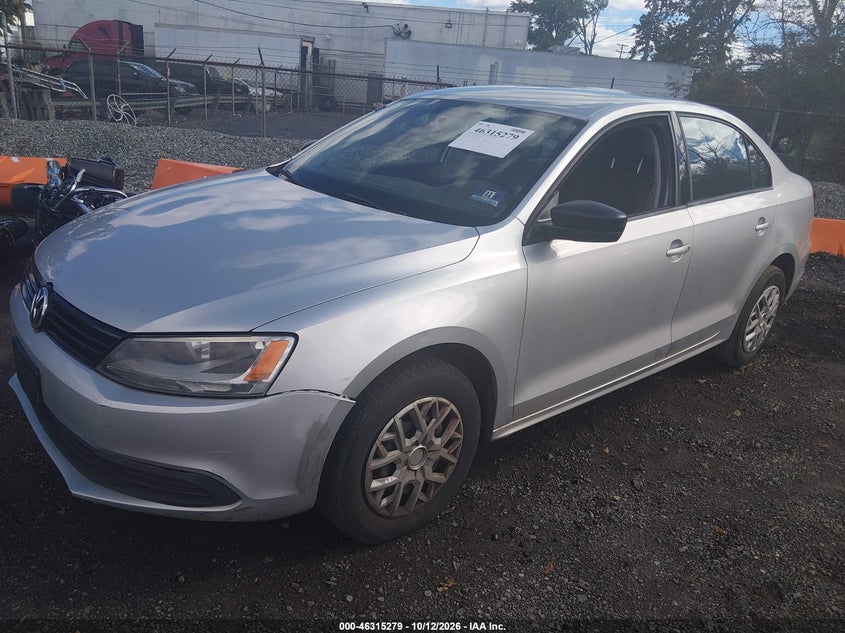 VOLKSWAGEN JETTA 2011 VIN 3VW2K7AJ1BM305894