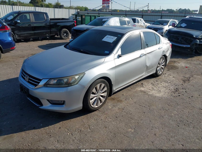 Vin: 1hgcr2f86da223771, lot: 46815510, honda accord ex-l 20132