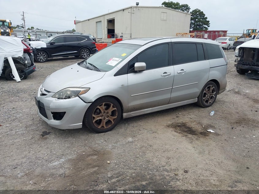 2009 Mazda Mazda5 Touring, Front End, IAAI, VIN JM1CR293990348856 — photo 2
