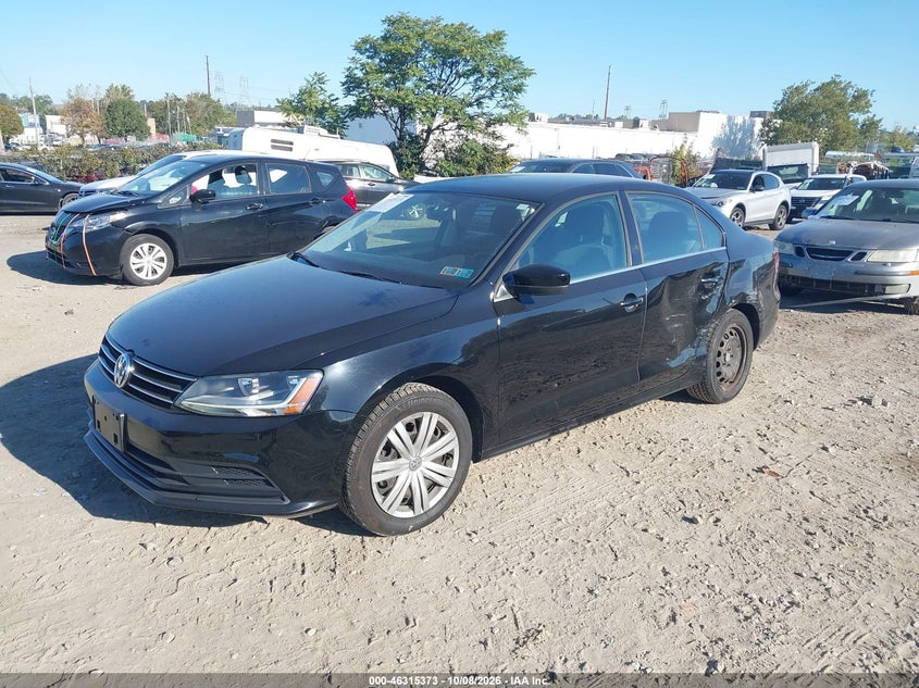 Vin: 3vw2b7aj0hm335686, lot: 46815596, volkswagen jetta 1.4t s 20172