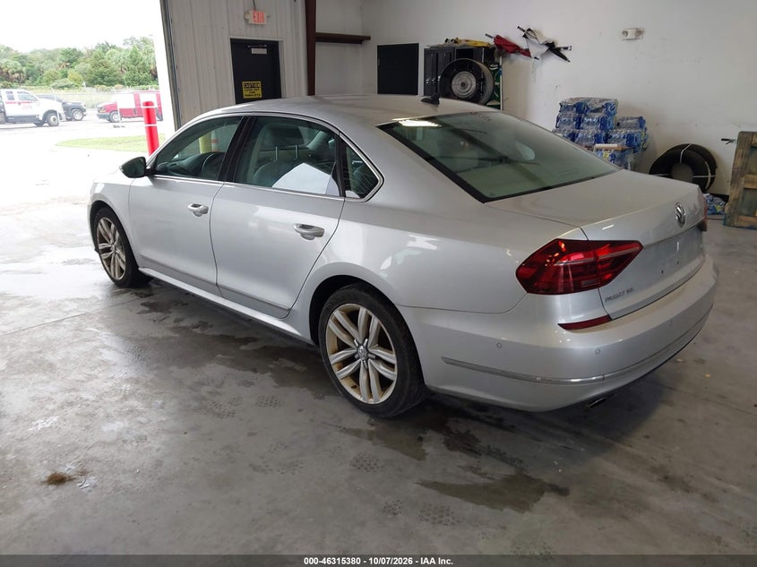 Vin: 1vwct7a31hc062973, lot: 46815603, volkswagen passat 1.8t sel premium 20173
