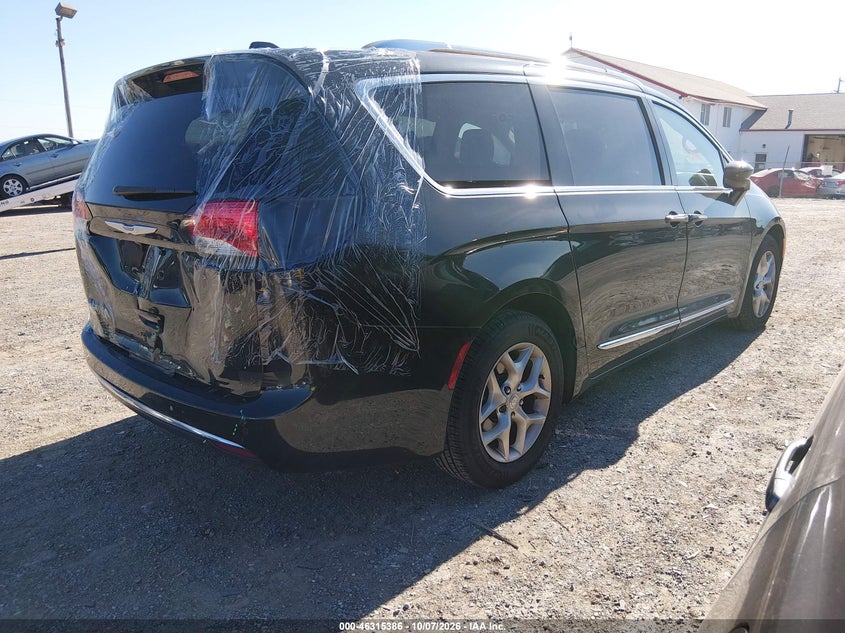 Vin: 2c4rc1eg1jr293490, lot: 46815609, chrysler pacifica touring l plus 20184