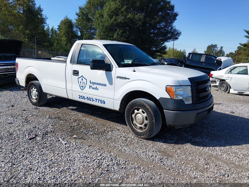 Vin: 1ftmf1cm2ekf27635, lot: 46815623, ford f-150 xl 20141