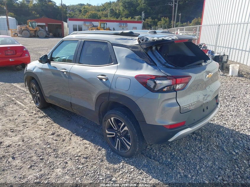 Vin: kl79mrsl8sb088498, lot: 46815649, chevrolet trailblazer awd lt 20253