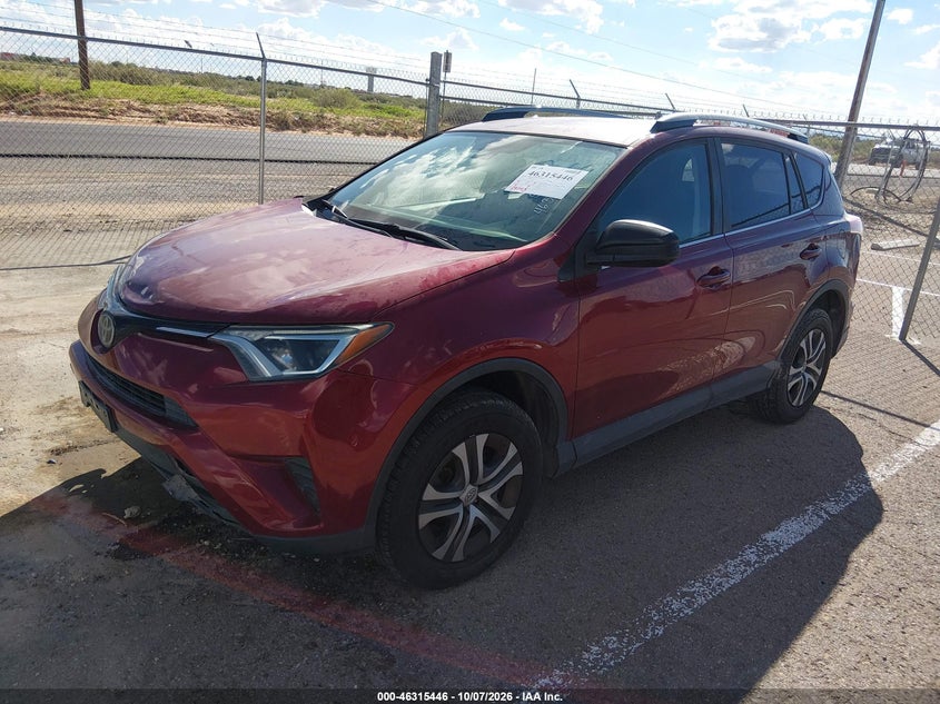 Vin: 2t3zfrev9jw459751, lot: 46815669, toyota rav4 le 20182