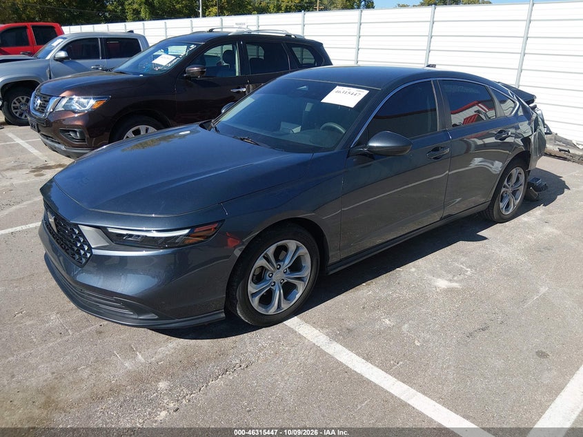 Vin: 1hgcy1f26ra072253, lot: 46815670, honda accord lx 20242