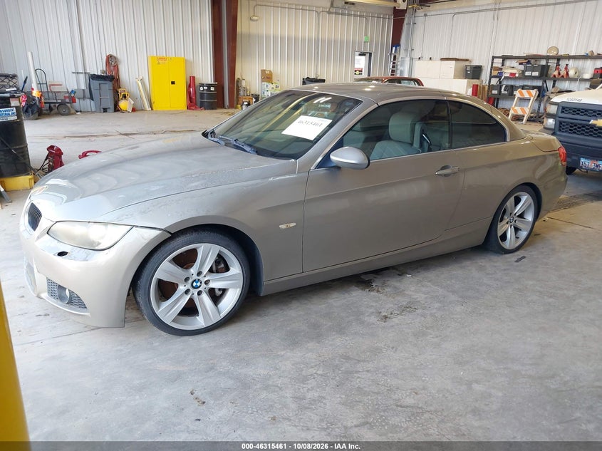 BMW 335I 2007 VIN WBAWL73537PX50637