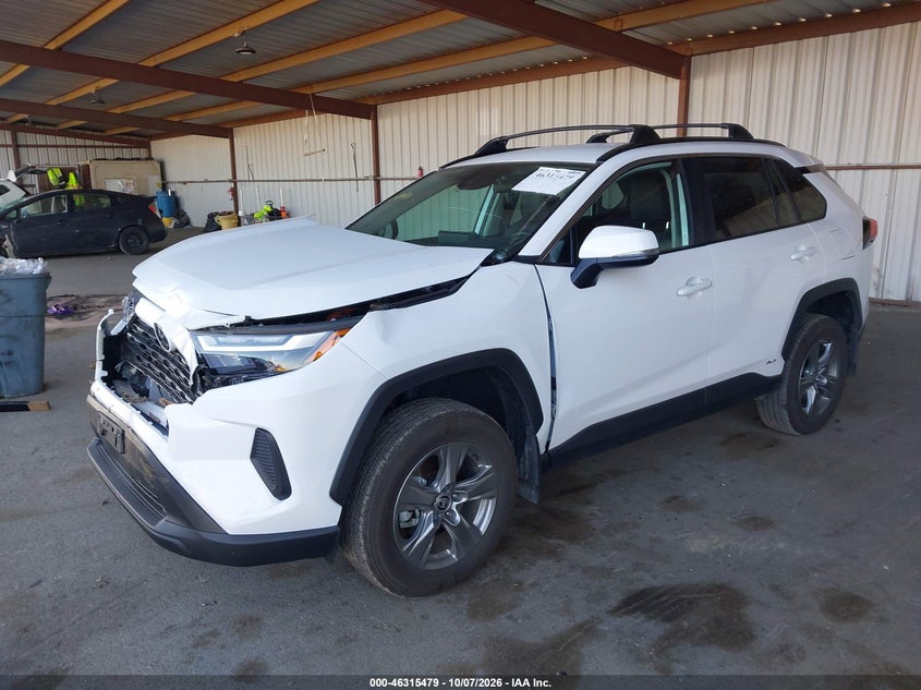 Vin: 4t3rwrfv0su212618, lot: 46815702, toyota rav4 hybrid xle 20252