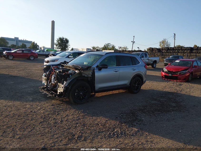 Vin: 5j6rs5h54sl014543, lot: 46815721, honda cr-v hybrid sport 20252