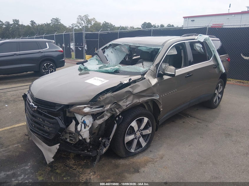 Vin: 1gnerhkw0lj164561, lot: 46815723, chevrolet traverse fwd lt leather 20202
