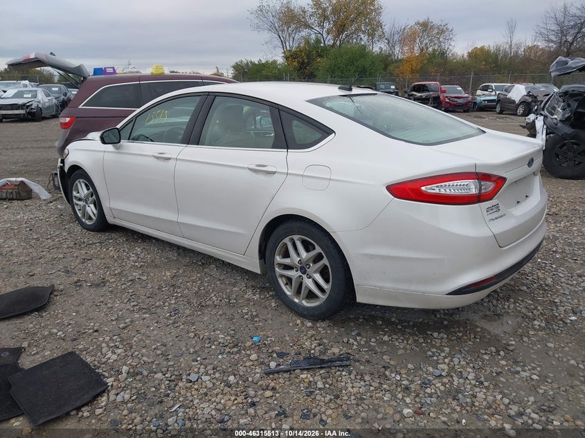 Vin: 1fa6p0h70e5385650, lot: 46815736, ford fusion se 20143