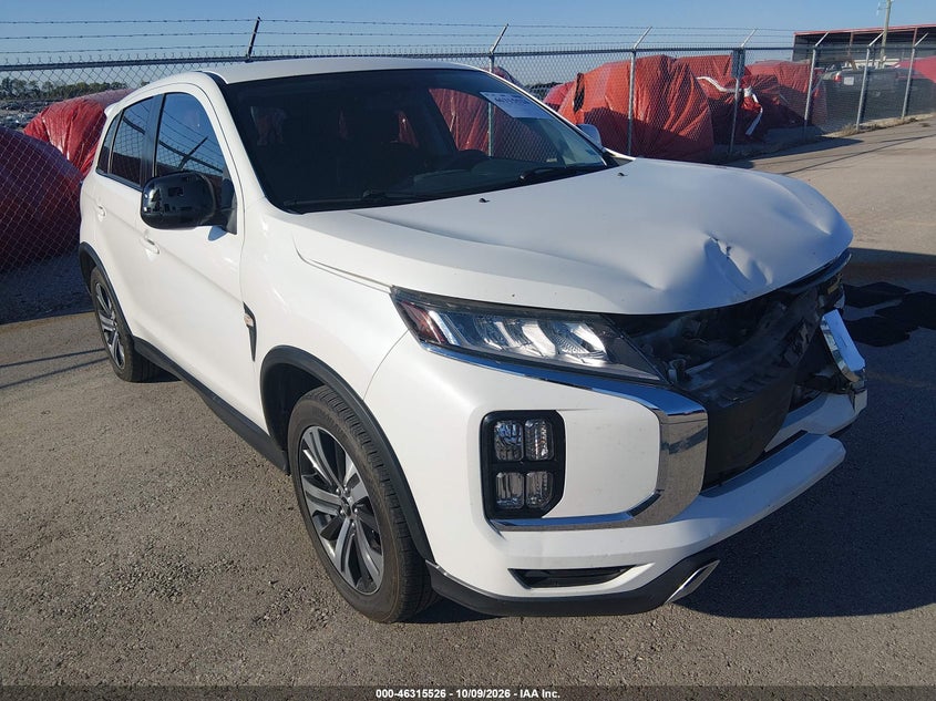 Vin: ja4ap3au8lu013752, lot: 46815749, mitsubishi outlander sport 2.0 be/2.0 es/2.0 sp 20201