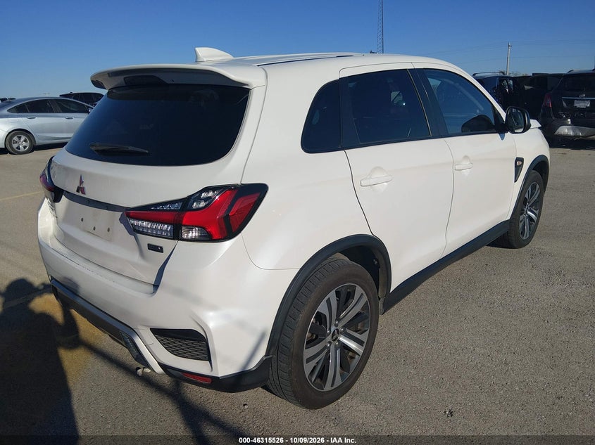 Vin: ja4ap3au8lu013752, lot: 46815749, mitsubishi outlander sport 2.0 be/2.0 es/2.0 sp 20204