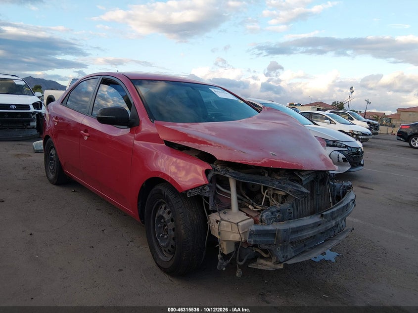 Vin: knafu4a25d5738226, lot: 46815759, kia forte ex 20131