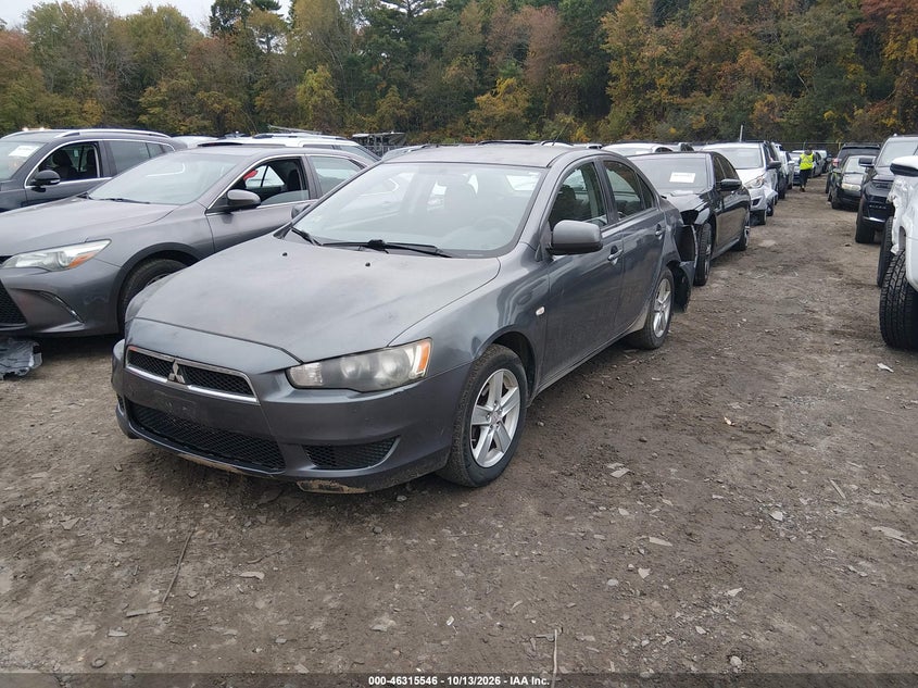 2009 Mitsubishi Lancer Es/Es-Sport, Удар сзади, IAAI, VIN JA3AU26U69U022622 — фото 2