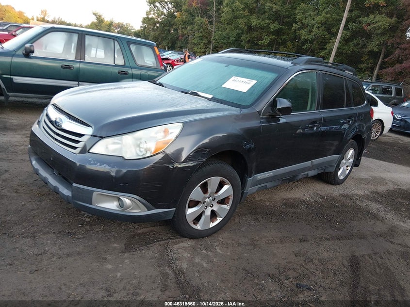 2011 Subaru Outback 2.5I Premium, Неизвестно, IAAI, VIN 4S4BRBHC3B3378920 — фото 2