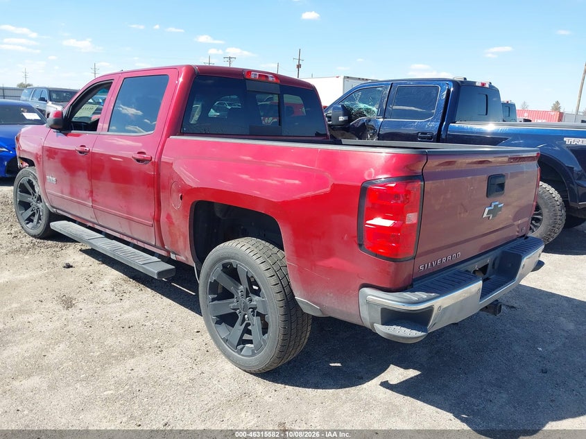 Vin: 3gcpcrec7jg191409, lot: 46815805, chevrolet silverado 1500 1lt 20183