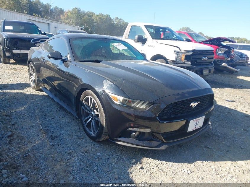 Vin: 1fa6p8th6g5279463, lot: 46815811, ford mustang ecoboost 20161