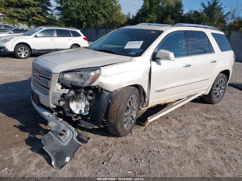 Vin: 1gkkvtkd5ej323851, lot: 46815812, gmc acadia denali 20142
